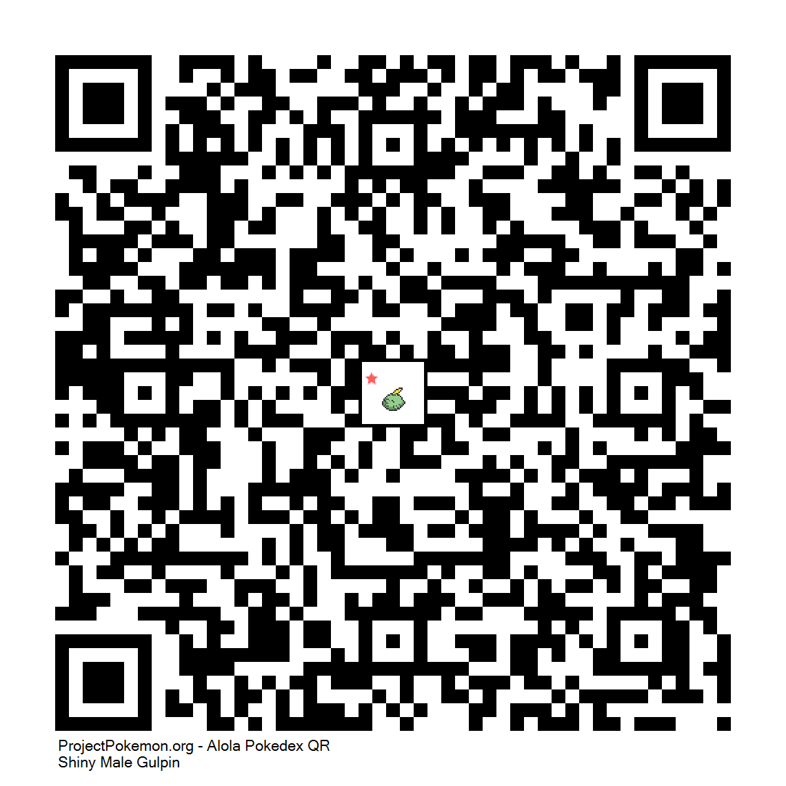 Cdigo QR de Gulpin variocolor